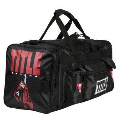 Сумка для бокса TITLE Deluxe Gear Bag 2.0 Чёрная(Р¤РѕС‚Рѕ 2)