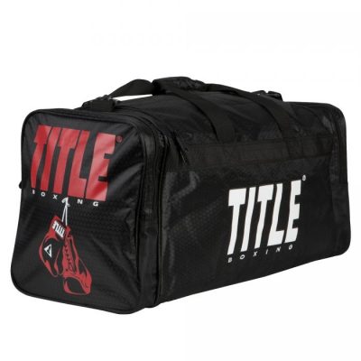 Сумка для бокса TITLE Deluxe Gear Bag 2.0 Чёрная(Р¤РѕС‚Рѕ 4)