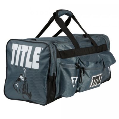 Сумка для бокса TITLE Deluxe Gear Bag 2.0 Серая(Р¤РѕС‚Рѕ 2)
