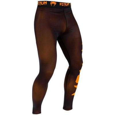 Компрессионные штаны Venum Giant Spats Черный/Оранж.(Р¤РѕС‚Рѕ 3)