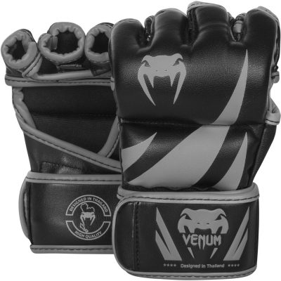Перчатки MMA Venum Challenger MMA Gloves - Black/Grey(Р¤РѕС‚Рѕ 1)