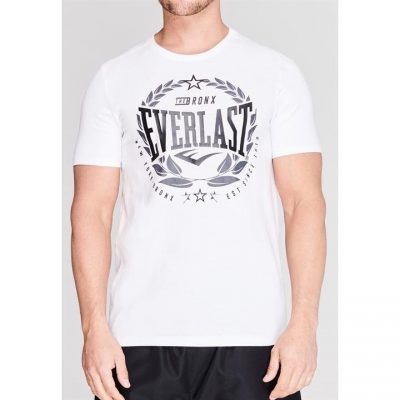Футболка Everlast Laurel T Shirt Mens (Белый)(Р¤РѕС‚Рѕ 2)