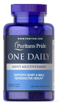 Мультивитаминный комплекс для мужчин Puritan's Pride One Daily(Фото 1)