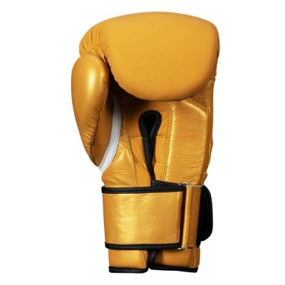 Перчатки боксерские TITLE Boxing Cyclone Leather Bag Gloves (Золото)(Р¤РѕС‚Рѕ 2)