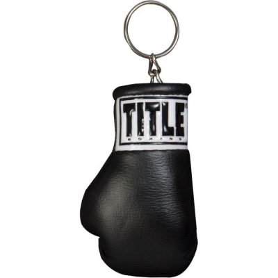 Брелок боксерская перчатка TITLE Excel Boxing Glove Keyring (Чёрный)(Р¤РѕС‚Рѕ 1)