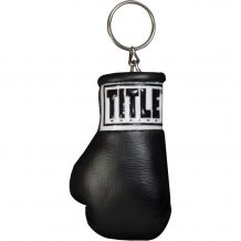 Замовити Брелок боксерская перчатка TITLE Excel Boxing Glove Keyring (Чёрный)