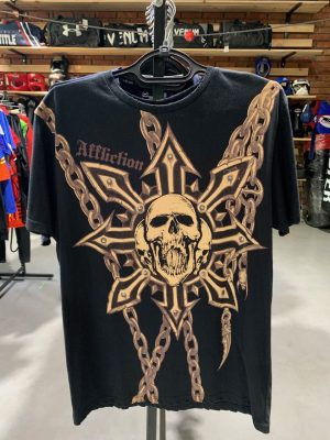 Футболка Affliction Cross & Skull Fighter Tee(Р¤РѕС‚Рѕ 1)