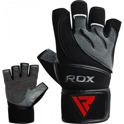 Перчатки для фитнеса RDX PRO LIFT BLACK (20104)(Р¤РѕС‚Рѕ 1)