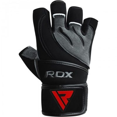 Перчатки для фитнеса RDX PRO LIFT BLACK (20104)(Р¤РѕС‚Рѕ 2)