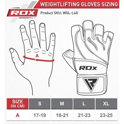 Перчатки для фитнеса RDX PRO LIFT BLACK (20104)(Р¤РѕС‚Рѕ 5)