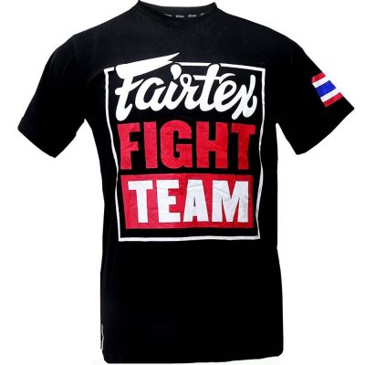 Футболка Fairtex Fight Team Black/Red T-Shirt(Р¤РѕС‚Рѕ 1)