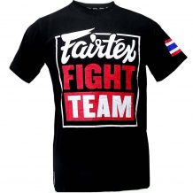 Замовити Футболка Fairtex Fight Team Black/Red T-Shirt