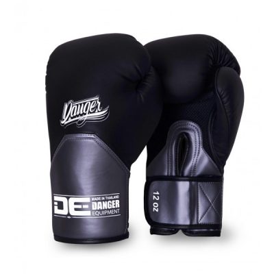 Боксерские перчатки Danger Titanium Black/Silver(Р¤РѕС‚Рѕ 1)
