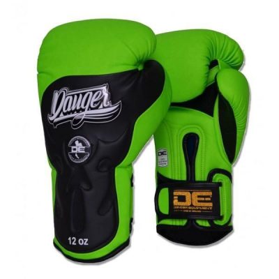 Боксерские перчатки Danger Green/Black Ultimate Fighter Edition(Р¤РѕС‚Рѕ 1)