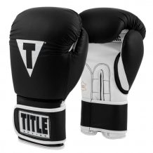 Замовити Перчатки боксерские TITLE Pro Style Leather Training Gloves 3.0 Черный