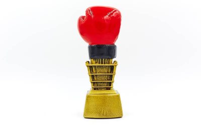 Статуэтка (фигурка) наградная спортивная Бокс Боксерская перчатка C-4699-B8(Фото 3)