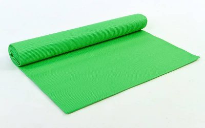 Коврик для фитнеса Yoga mat PVC 4мм FI-4986 (1,73м x 0,61м x 4мм, цвета в ассортименте)(Р¤РѕС‚Рѕ 4)