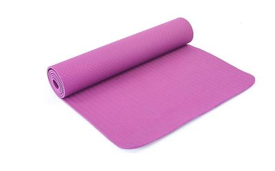 Коврик для фитнеса Yoga mat 1-слойный TPE+TC 6мм FI-4937 (1,83м x 0,61м x 6мм, цвета в ассортименте)(Фото 4)