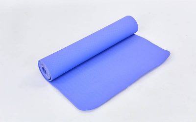 Коврик для фитнеса Yoga mat 1-слойный TPE+TC 6мм FI-4937 (1,83м x 0,61м x 6мм, цвета в ассортименте)(Фото 5)