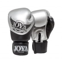 Замовити Боксерские перчатки JOYA Kick-Boxing Gloves "Pro Thai" Черный/Серебро