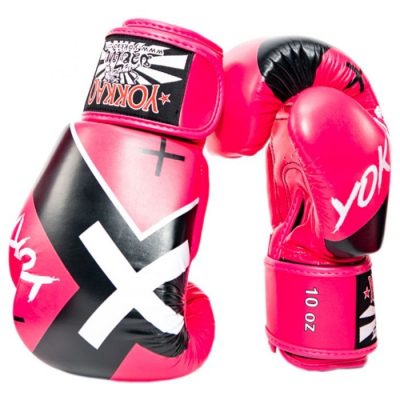 Перчатки боксерские Yokkao BYGL-X-P Розовый(Р¤РѕС‚Рѕ 2)