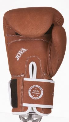 Перчатки боксерские Joya Kickboxing Gloves Leather Fight Fast Коричневый(Р¤РѕС‚Рѕ 2)