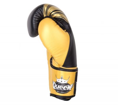 Перчатки боксерские Queen Vixen Gold Boxing Glove(Р¤РѕС‚Рѕ 3)