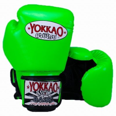 Перчатки боксерские Yokkao Basic Зеленый(Р¤РѕС‚Рѕ 1)