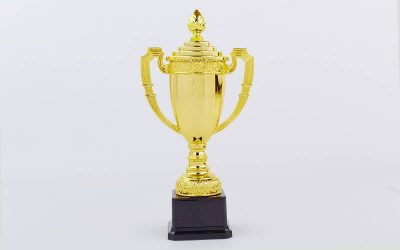 Кубок C-897C (пластик, h-30м, d чаши-10см, золото)(Р¤РѕС‚Рѕ 1)