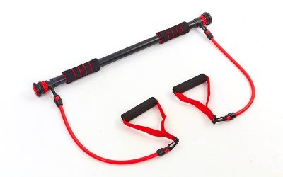 Турник в дверной проем раздвижной с эспандерами Pro Supra FI-950 DOOR GYM SET(Р¤РѕС‚Рѕ 2)