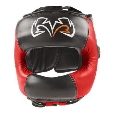Шлем боксерский Rival Face-Saver Training Headgear Черный/Красный(Р¤РѕС‚Рѕ 1)