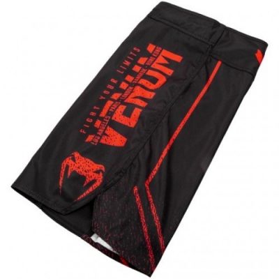 Шорты ММА детские Venum Signature Kids Fight Shorts Черный/Красный(Р¤РѕС‚Рѕ 4)