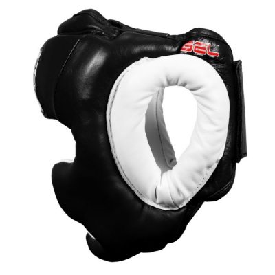 Боксерский шлем Кожа TITLE GEL World Full Face Training Headgear (Р¤РѕС‚Рѕ 5)