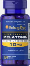 Замовити Мелатонин витамины Puritan's Pride Melatonin 10мг.