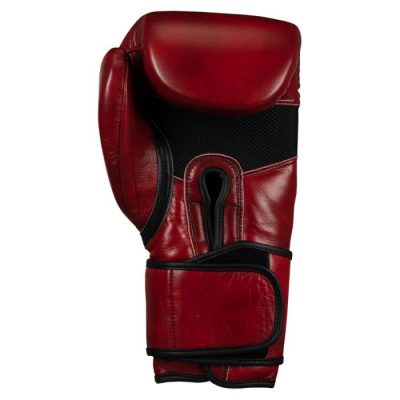 Перчатки боксерские TITLE Blood Red Leather Sparring Gloves(Р¤РѕС‚Рѕ 2)