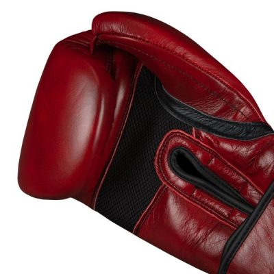 Перчатки боксерские TITLE Blood Red Leather Sparring Gloves(Р¤РѕС‚Рѕ 3)