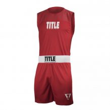 Замовити Боксерская форма TITLE Choice Performance Amateur Boxing Set Red