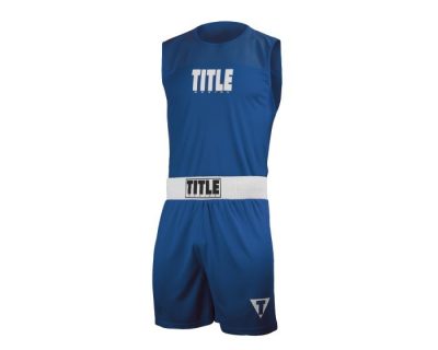 Боксерская форма TITLE Choice Performance Amateur Boxing Set Blue(Р¤РѕС‚Рѕ 1)