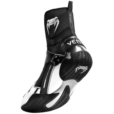 Боксерки Venum Elite Boxing Shoes - Черный/Серебро(Р¤РѕС‚Рѕ 2)