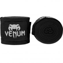 Замовити Боксерские бинты Venum Kontact Boxing Handwraps Черный/Белый