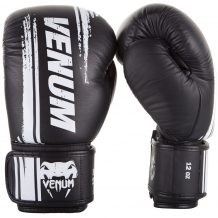 Замовити Боксерские перчатки Venum Bangkok Spirit Nappa Leather - Черный/Белый