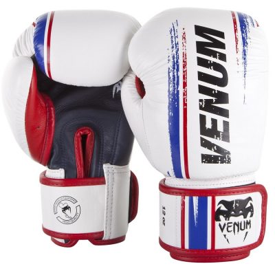 Боксерские перчатки Venum Bangkok Spirit Nappa Leather - Белый/Черный(Р¤РѕС‚Рѕ 2)