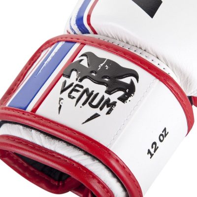 Боксерские перчатки Venum Bangkok Spirit Nappa Leather - Белый/Черный(Р¤РѕС‚Рѕ 4)