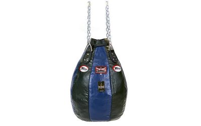 Груша боксерская Каплевидная набивная подвесная TWINS PPL-BU-L (d-60см l-85см, синий)(Р¤РѕС‚Рѕ 1)