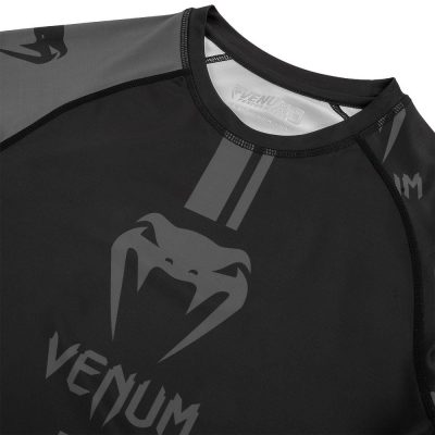Рашгард Venum Logos – Длинный Рукав - Черный/Серый(Р¤РѕС‚Рѕ 5)