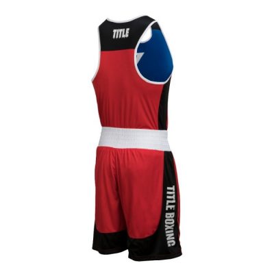 Боксерская форма TITLE Reversible Aerovent Elite Amateur Boxing Set 5(Р¤РѕС‚Рѕ 5)