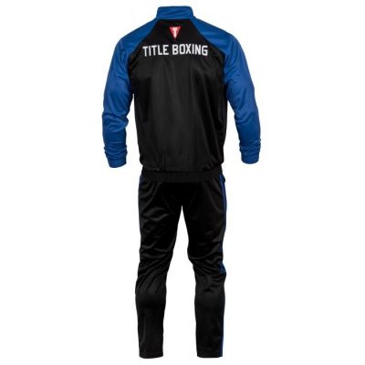 Спортивный костюм TITLE Super Poly Peak Warm-Up Черный/Синий(Р¤РѕС‚Рѕ 3)