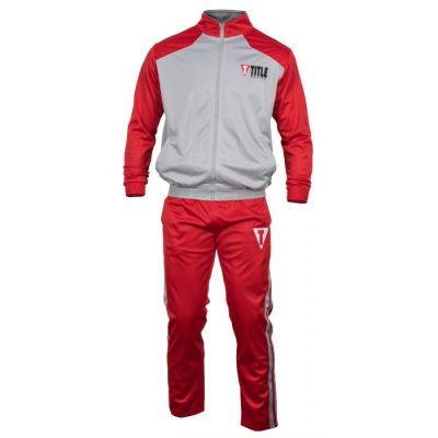Спортивный костюм TITLE Super Poly Peak Warm-Up Красный/Серый(Р¤РѕС‚Рѕ 1)