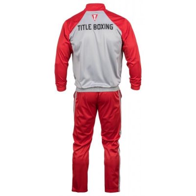 Спортивный костюм TITLE Super Poly Peak Warm-Up Красный/Серый(Р¤РѕС‚Рѕ 3)