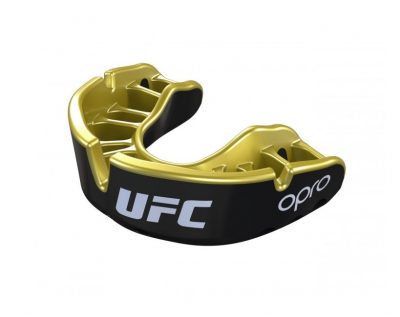 Капа OPRO Gold UFC Hologram Black Metal/Gold(Р¤РѕС‚Рѕ 3)